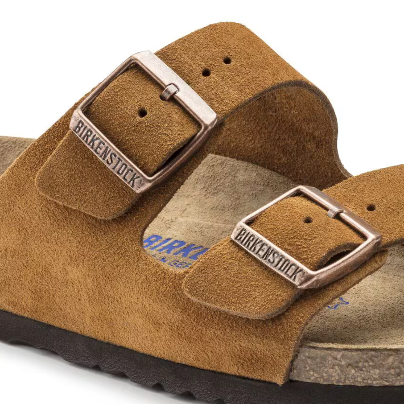 Daim Arizona | Sandales Cuir Velours