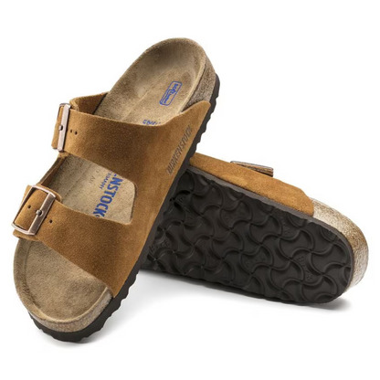 Daim Arizona | Sandales Cuir Velours